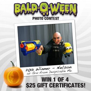 5th Annual Bald-O-Ween Photo Contest - HeadBlade