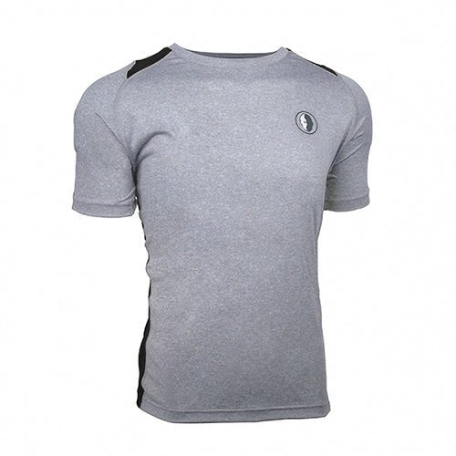 Grey Athletic Shirt with Black Accent - HeadBlade