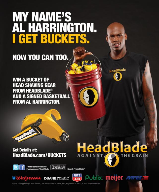 Al Harrington Gets Buckets - HeadBlade