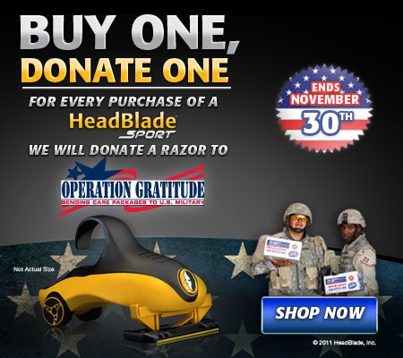 Donate A HeadBlade Sport To Operation Gratitude - HeadBlade