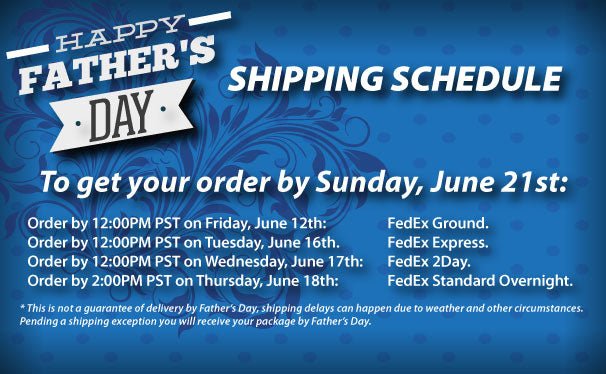 Father’s Day Deals & Shipping Schedule - HeadBlade