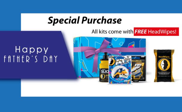 Father’s Day: Free HeadWipes, Lower Free Shipping Minimum - HeadBlade