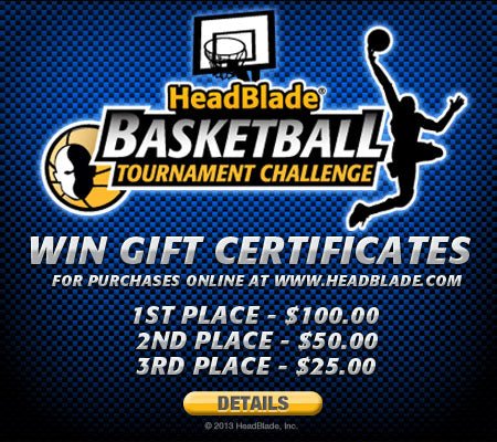 HeadBlade 2013 NCAA Bracket Challenge! - HeadBlade