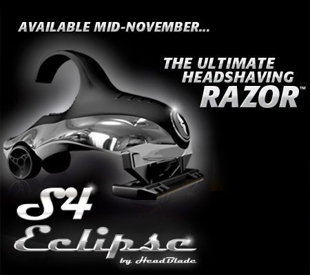 Luxury Redefined: New S4 Eclipse Razor Available Mid-November - HeadBlade