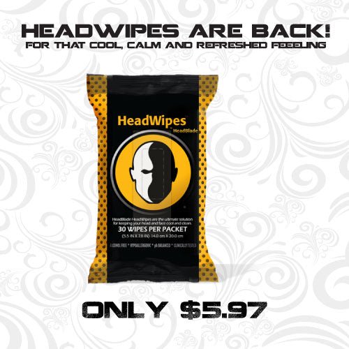 New Product Alert: HeadWipes Are Back! - HeadBlade