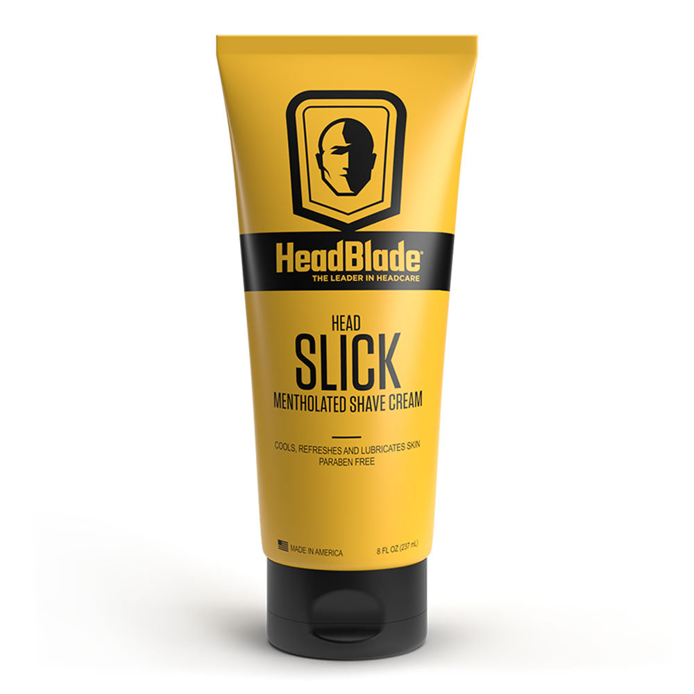 HeadBlade Headslick Shave Cream, Mentholated - 8 fl oz bottle HeadBlade Headslick Shave Cream, Mentholated - 8 fl oz bottle