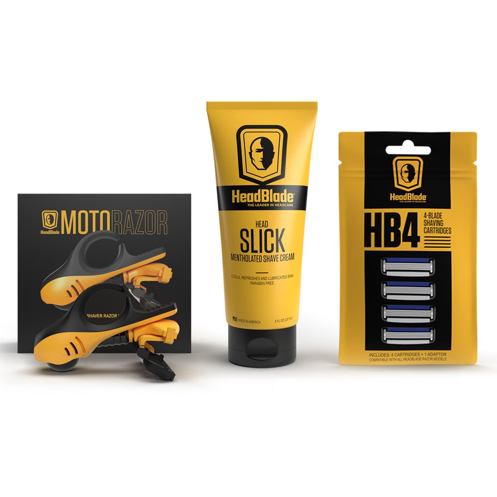 MOTO Kit with HeadSlick 8oz - HeadBlade