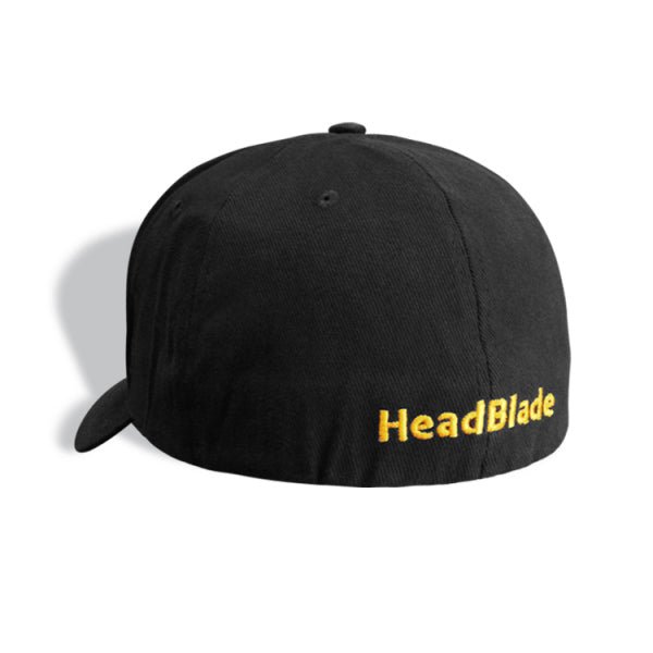 HB Flexible-fit Baseball Cap (Black) - HeadBlade