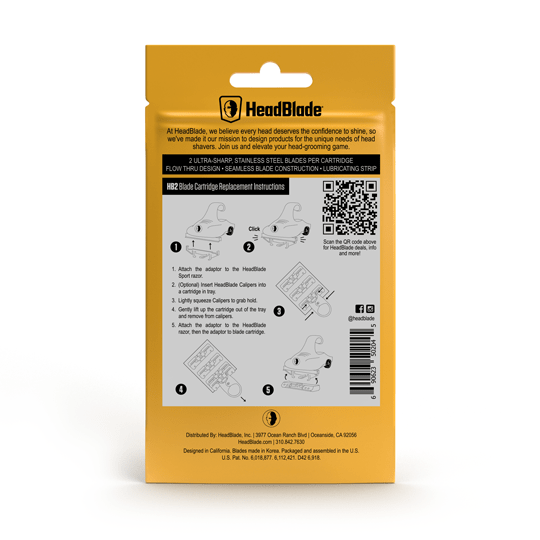 HB2 Blade Cartridge Refills - 10ct - HeadBlade