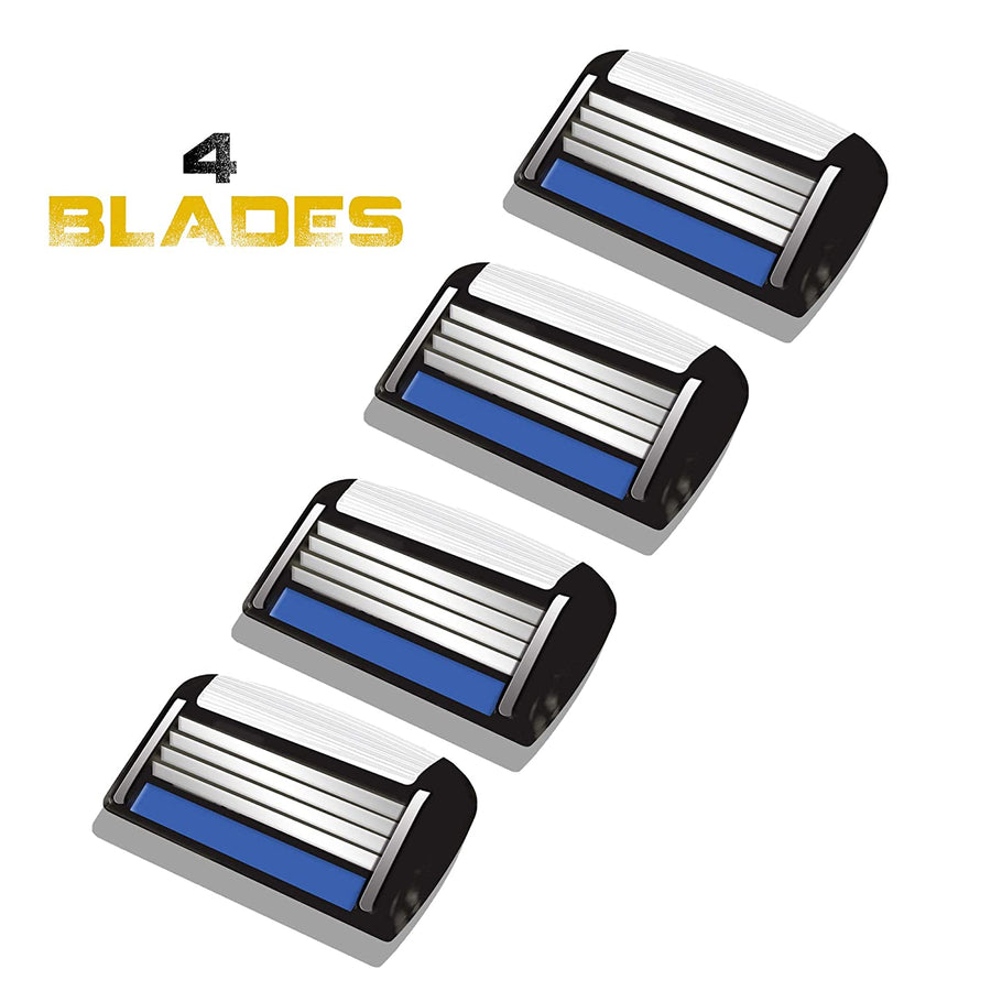 HB4 - Blade Cartridge Refills - 4ct - HeadBlade