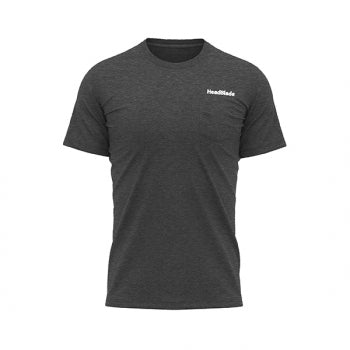 HeadBlade Pocket T-Shirt - Charcoal - HeadBlade