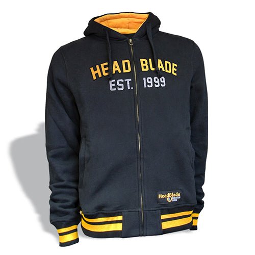 HeadBlade Zipper Hoody - Black - HeadBlade