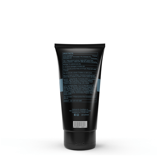 HeadLube SPF 50+ Sunscreen For Your Head - 5oz - HeadBlade