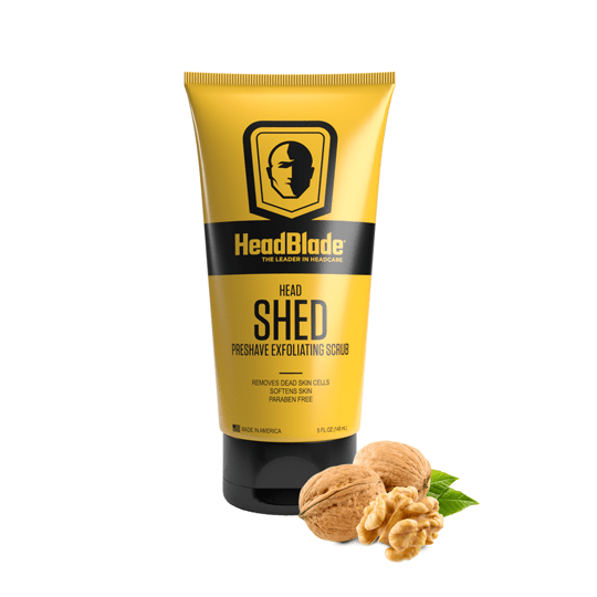 HeadShed Exfoliating Preshave Scrub - 5oz - HeadBlade